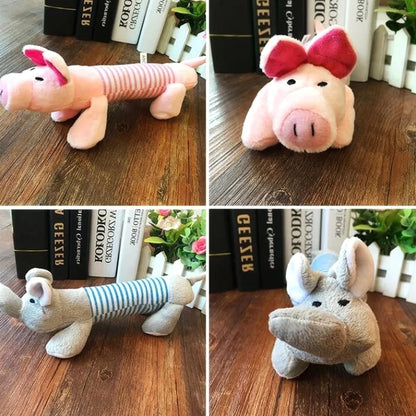 Cute Pet Squeak Sound Plush Toys