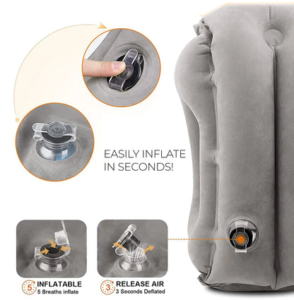 Inflatable Travel Pillow: Compact Comfort