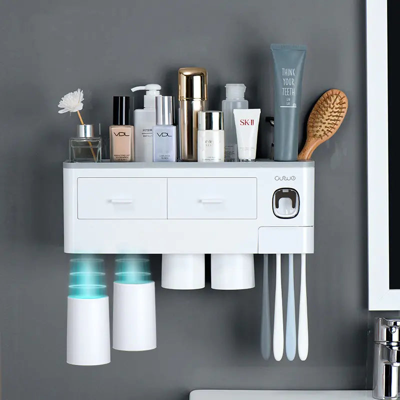 Bathroom Magnetic Storage Rack