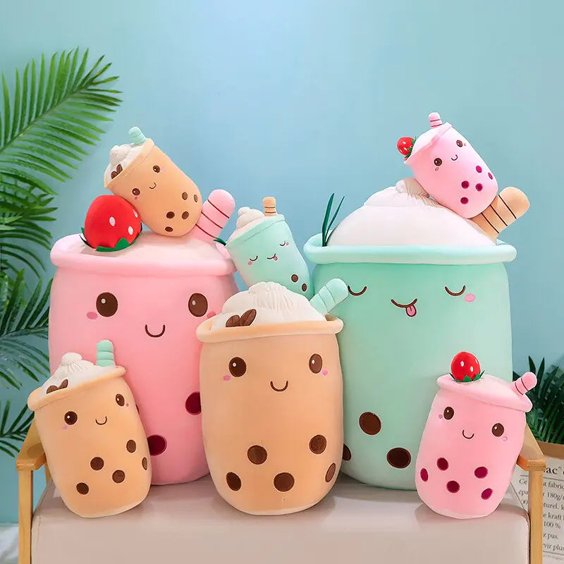 20-25CM Real-life bubble tea plush toy