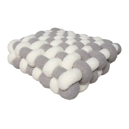 Bubble Kiss Soft Plush Knot Seat Cushion