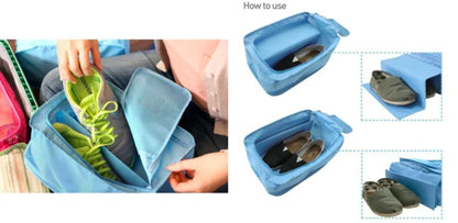 Extra Large Portable Waterproof Shoe Storage Bag