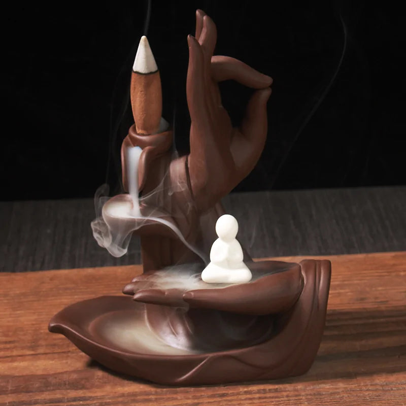 Zen Incense Burner Set with LED Crystal Ball