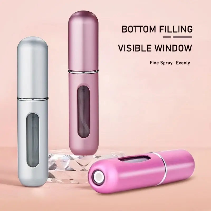 Portable Mini Refillable Travel Perfume Bottle Set