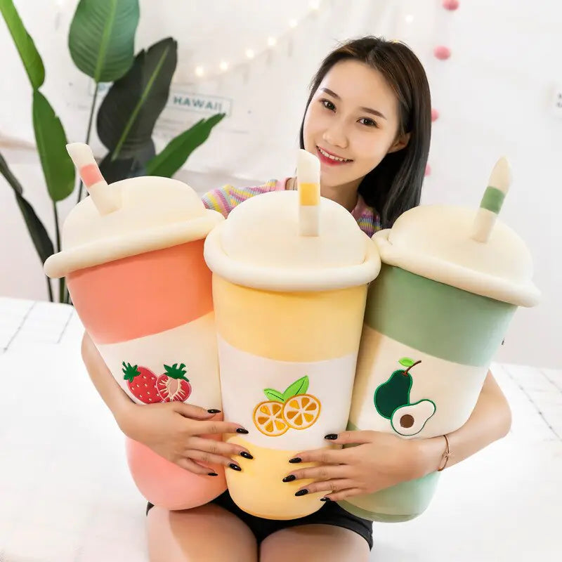 20-25CM Real-life bubble tea plush toy