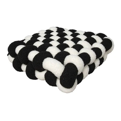 Bubble Kiss Soft Plush Knot Seat Cushion