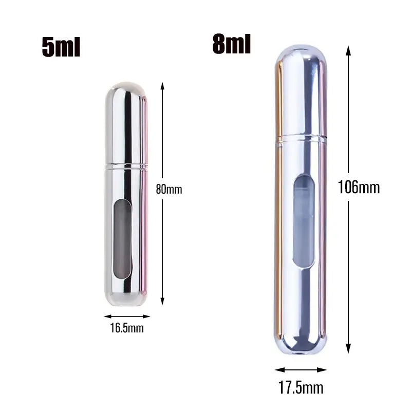 Portable Mini Refillable Travel Perfume Bottle Set