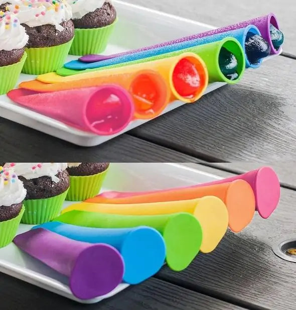 Magic Silicone Ice Pops Moulds