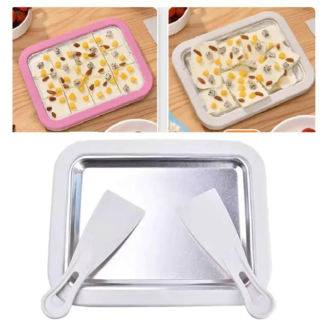 Ice Cream Roller Plate