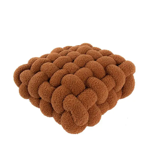 Bubble Kiss Soft Plush Knot Seat Cushion