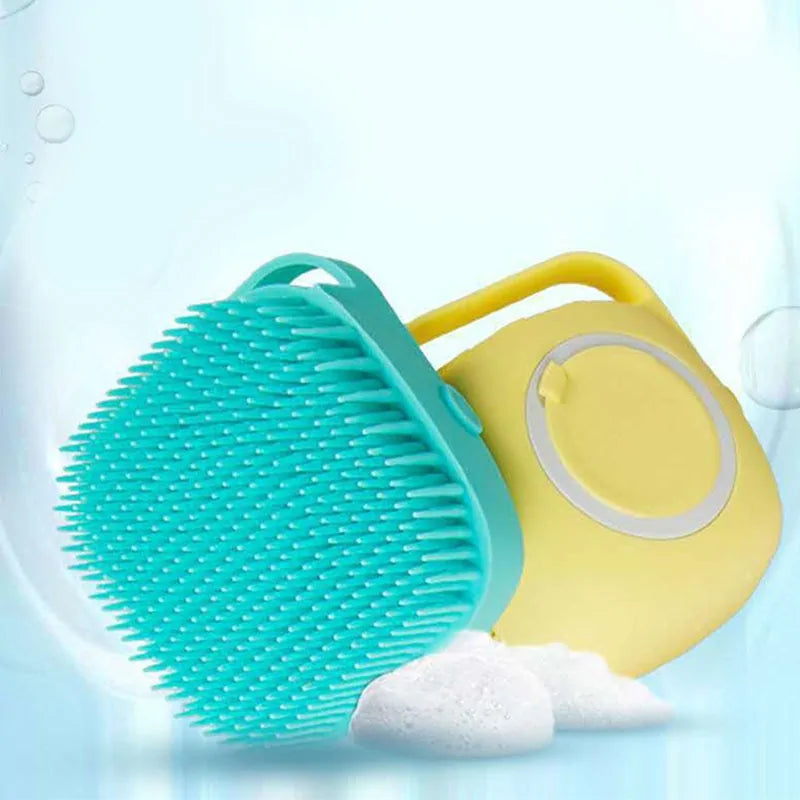 Silicone Head Massage Brush: Versatile Bathroom Essential