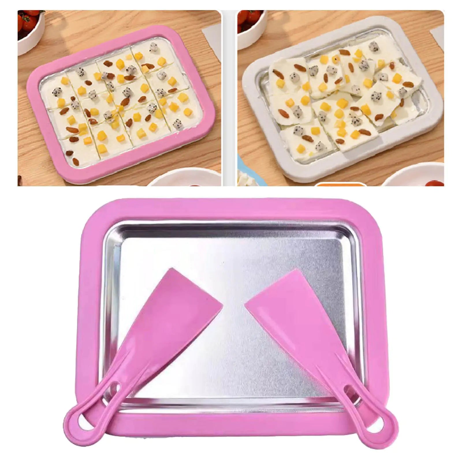 Ice Cream Roller Plate